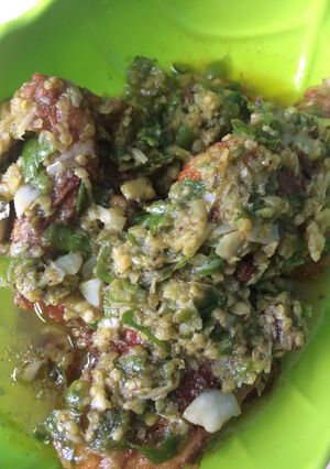 Foto resep Ayam cabe ijo podomoro