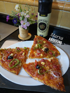 صورة لوصفة بيتزا بالشكشوكة 🍕🍕