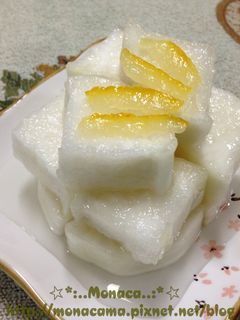 日式柚香漬蘿蔔 的食譜成品照片