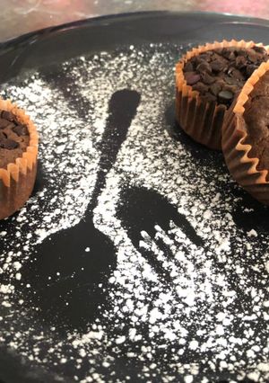 Una foto de Muffins de chocolate