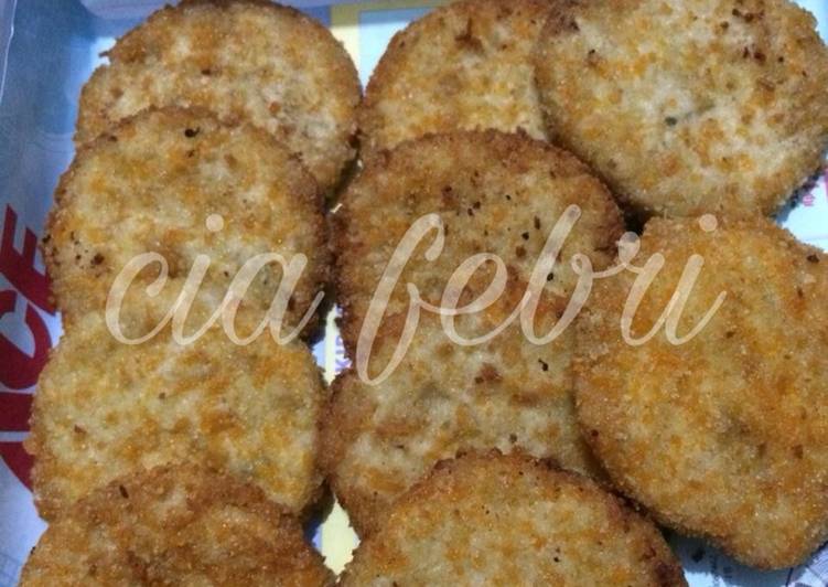 21.1. Chicken nugget patty for burger 🍔 ala fe’ #pekaninspirasi