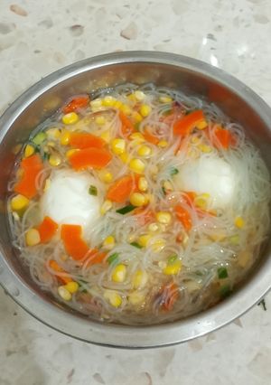 Foto resep Sup Bihun Jagung
