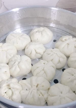 Hình của món Bánh bao nhân thịt.