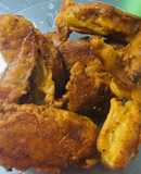 Gà ướp bia chiên cay