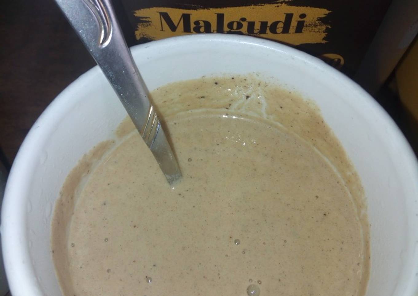 Milky coffee