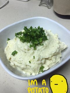 صورة لوصفة بطاطس مهروسة 😋