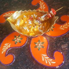 A picture of Paneer tikka masala.