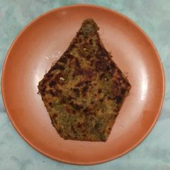 A picture of Methi allu paratha.