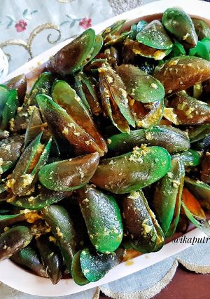Foto resep Kerang Hijau Saus Padang