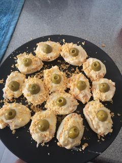 Una foto de Huevos rellenos