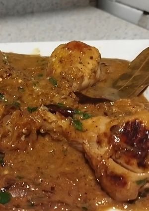 A picture of Drumstick curry.