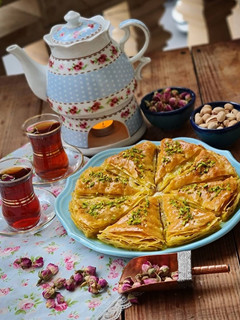 عکسی از دستور باقلوا