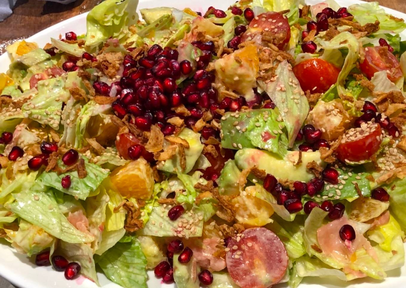 Refreshing spring salad