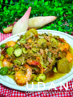 Foto resep Udang Cabe Ijo Kecobrang