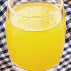 A picture of Yummy,cool,seedless passion fruit juice.