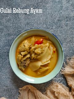 Foto resep Gulai Rebung Ayam