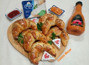 صورة لوصفة كرواصون مالح 🥐🥐🥐