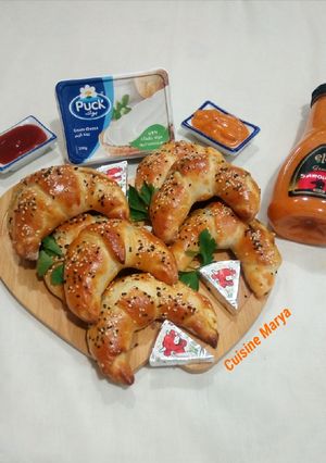صورة لوصفة كرواصون مالح 🥐🥐🥐