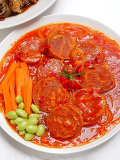 Foto resep Rolade Saus Tomat / Roulade With Tomato Sauce