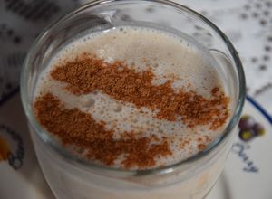 Una foto de Un batido para empezar el día, sin gluten ni lactosa