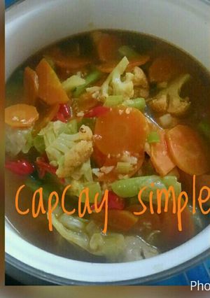 Foto resep Capcay kuah simple (pemula)😊