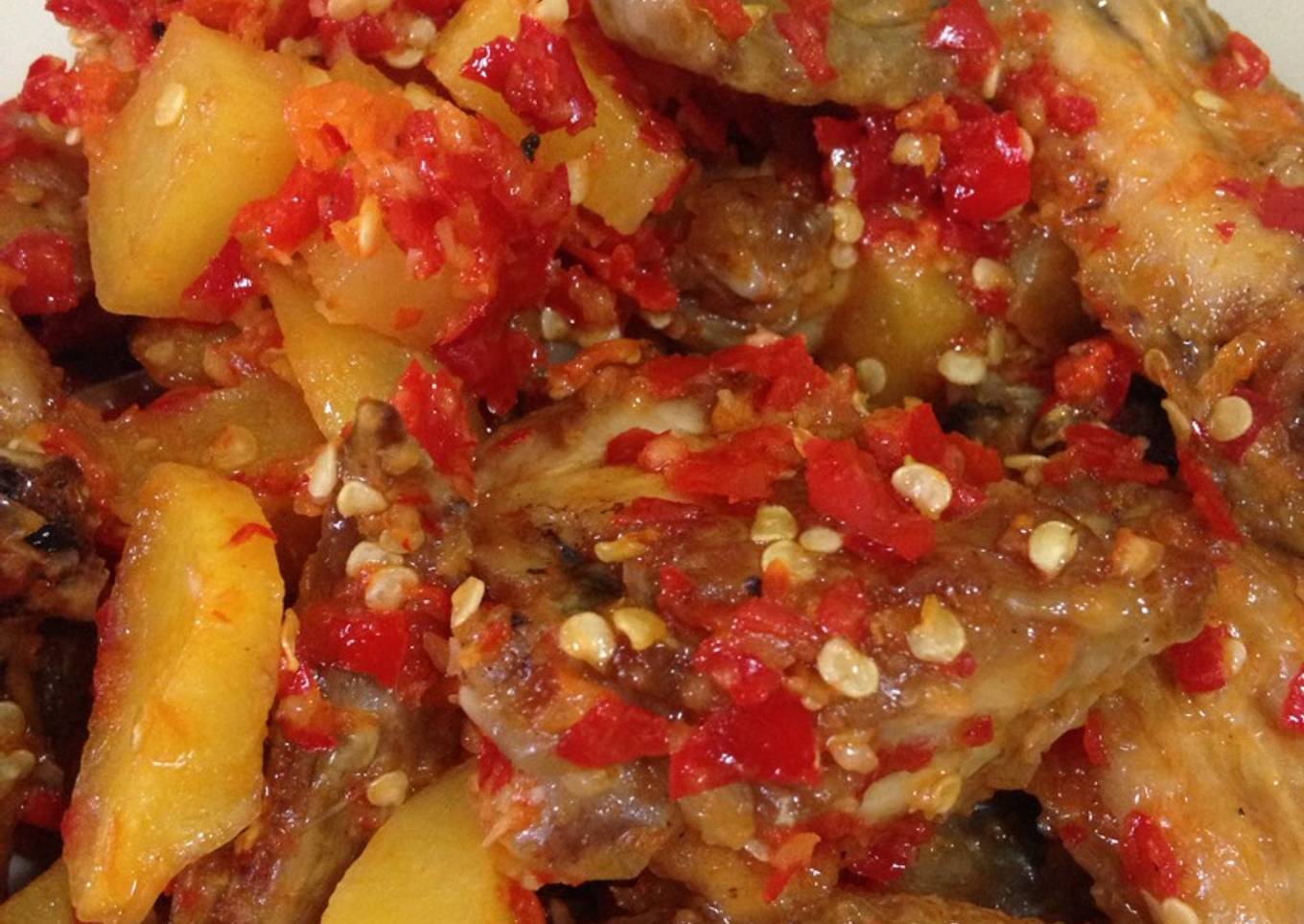 Ayam Balado Kentang
