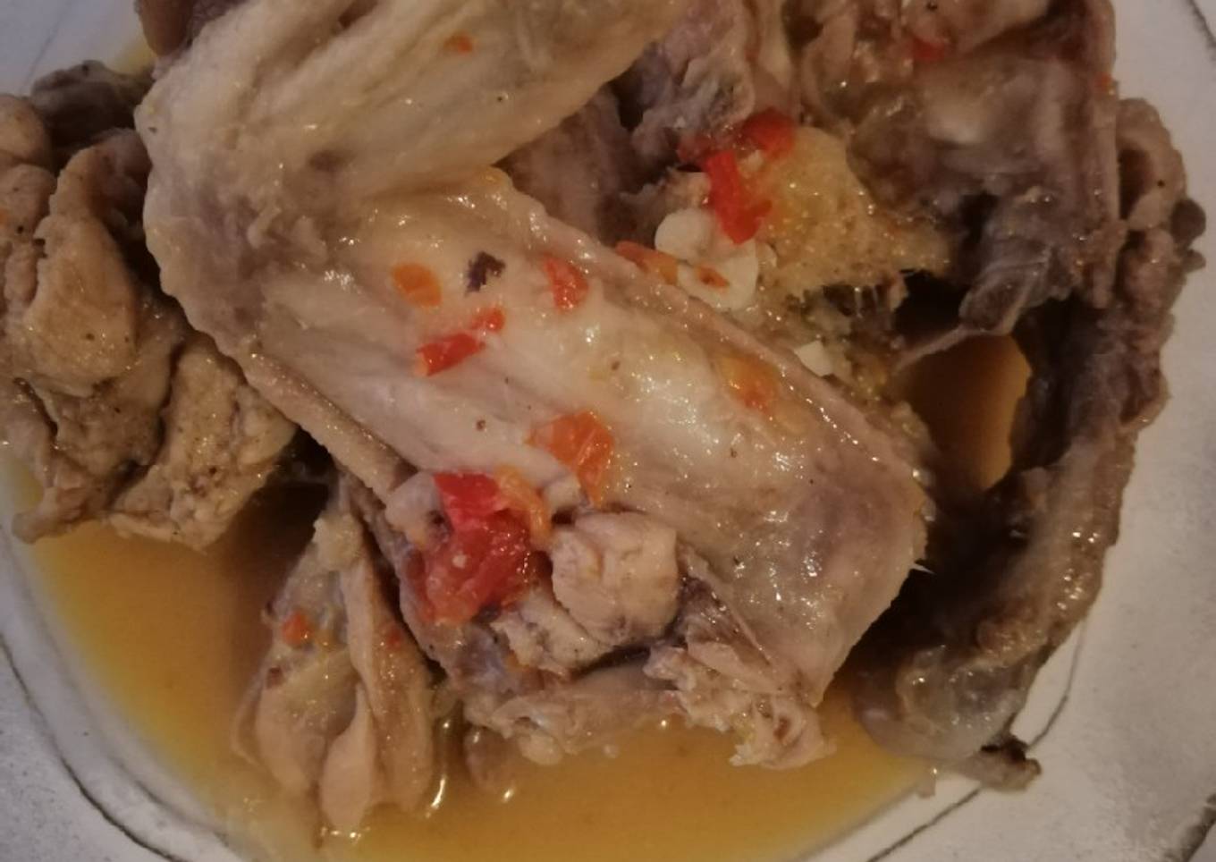 Tulangan ayam pedas