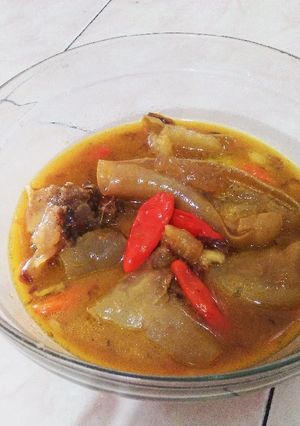 Foto resep Gulai Tunjang Khas Padang