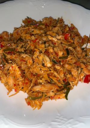 Foto resep Ayam suwir pedas