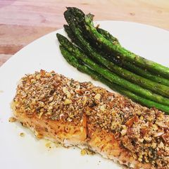 A picture of Almond Crusted Trout.