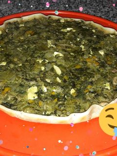 Una foto de Tarta de acelga sin horno