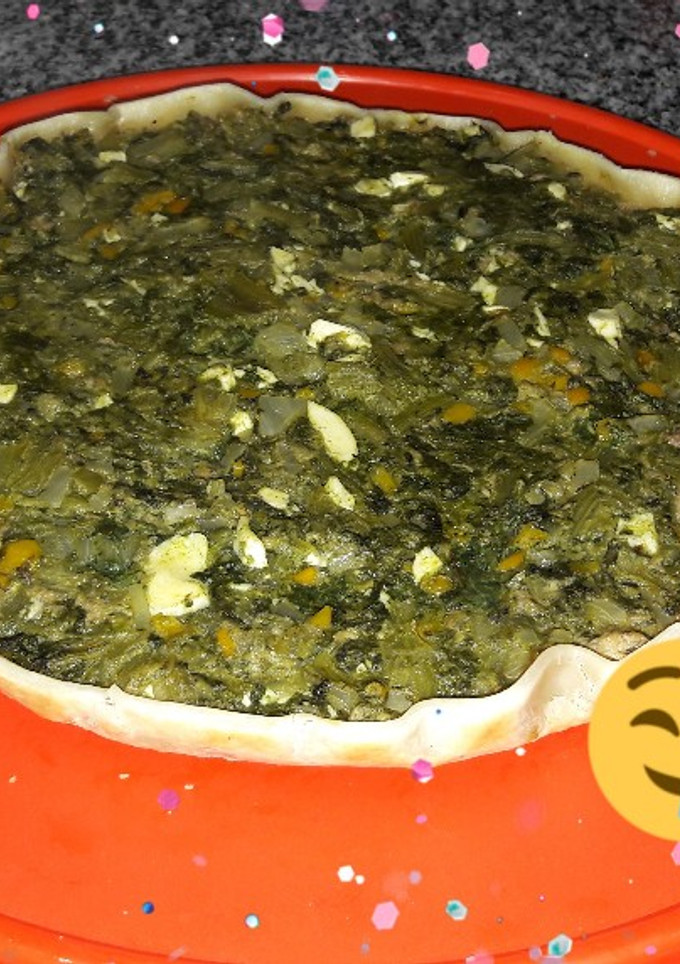 Una foto de Tarta de acelga sin horno