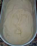 Helado de durazno fácil