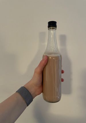 Kinder likőr recept fotója