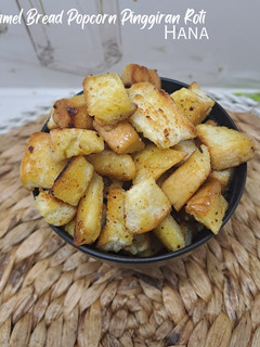 Foto resep Caramel Bread Popcorn Pinggiran Roti
