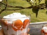 عصير الفراولة بالكريمه