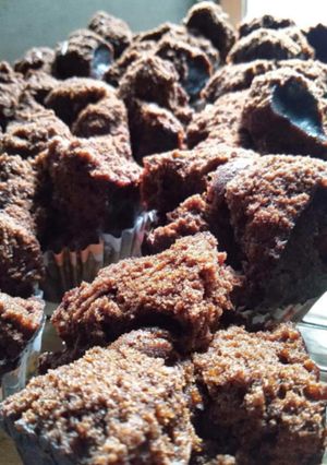 Foto resep Brownis kukus mekar