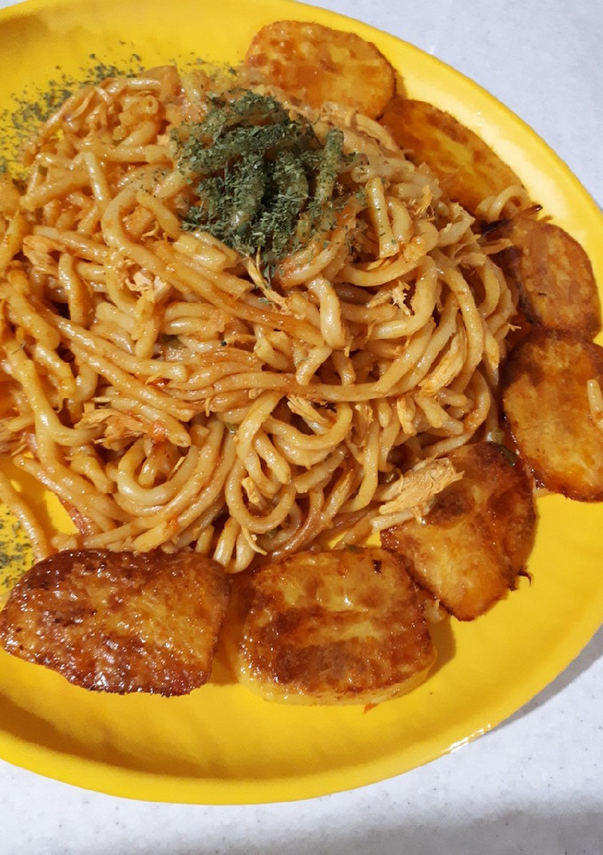 عکسی از دستور کته ماکارونی😋