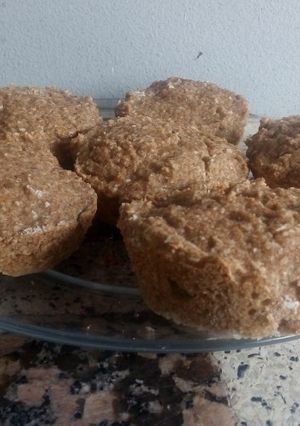 Una foto de Muffins integrales