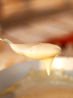 Una foto de Salsa intensa de queso para dipear