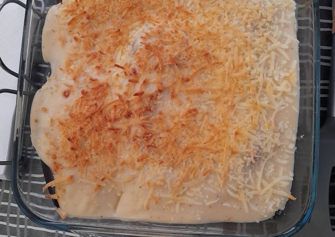 Berenjena y calabacín relleno Thermomix