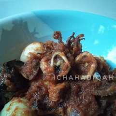รูปของ 2. Balado Cumi Asin + Puyuh