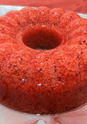 Foto resep Puding Lumut Buah Naga