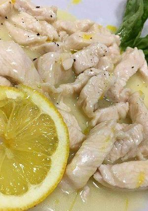 Foto di Straccetti di pollo al limone