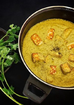 A picture of Paneer Afghani.