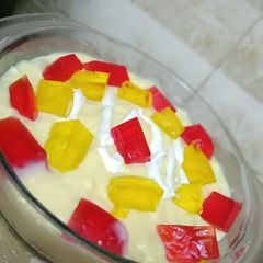 A picture of Fruit trifle.