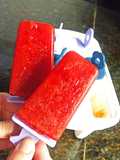 Heladito al agua frutales de frutillas
