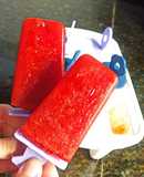 Heladito al agua frutales de frutillas