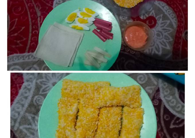 Standar Resep mudah buat Risol Mayo Roti Tawar yang menggugah selera