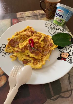 Foto resep Telur goreng yogurt sosis